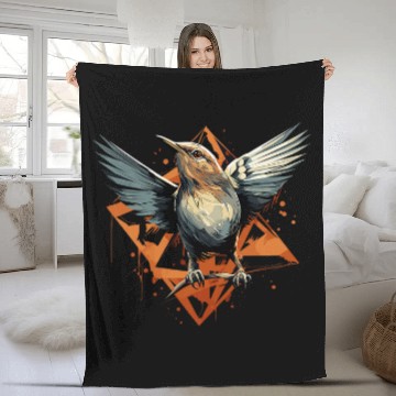 Discover Bicknells Thrush Geometric Patten ArtCute Bicknells Thrus Baseball Tees Fleece Blankets