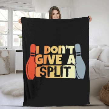 Discover Bowler Saying Bowling Lover Fleece Blankets