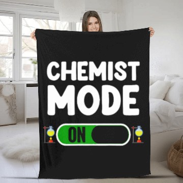 Discover Chemist Mode On Funny Particles Physics Theoretical Formula Fleece Blankets
