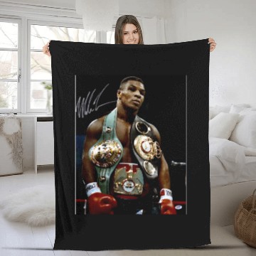 Discover Mike Tyson Fleece Blankets