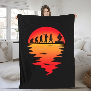 Discover DJ Techno Vinyl Retro vintages Music Development Baseball Tees Fleece Blankets