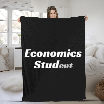 Discover Economist Economics Stud Economics Student Zip Fleece Blankets