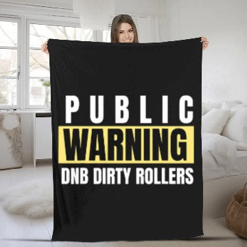 Discover Drum N Bass Warning Music Liquid EDM Drum And Bass Baseball Tees Fleece Blankets