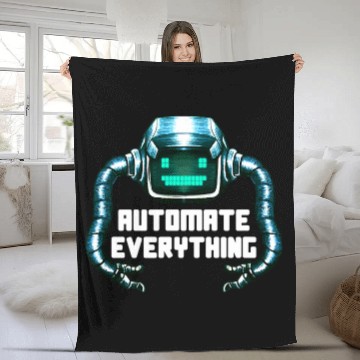 Discover Robotics Machine Learning Robot Robotics Engineering 24 Fleece Blankets