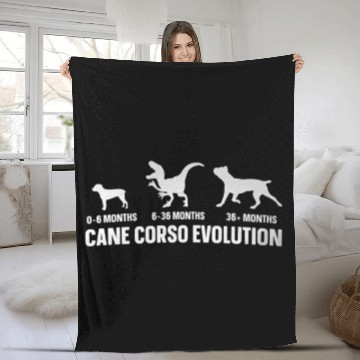 Discover Cane Corso Evolution Design for a Cane Corso Owner Zip Fleece Blankets