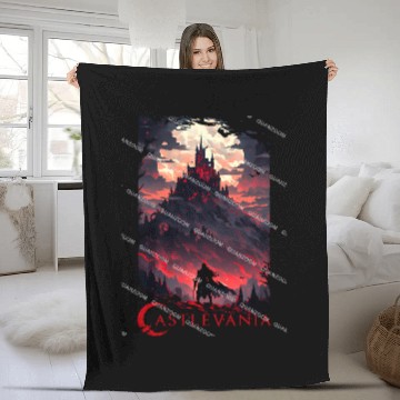 Discover Castlevania Design Classic Fleece Blankets