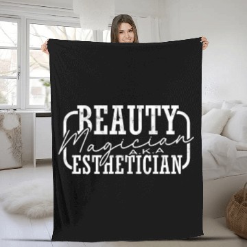 Discover Beauty Magician AKA Estheticians 2magician Fleece Blankets