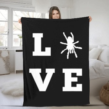 Discover Lacrosse Gift Love Spider Tarantula Baseball Tees Fleece Blankets