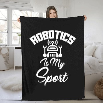 Discover Robotics Is My Life t   Computer Programming Hardware Baseball Tees Fleece Blankets