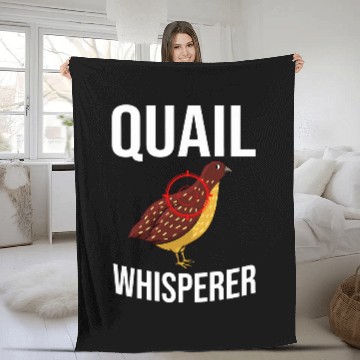 Discover Quail Hunting Bird Hunter Season 25 Fleece Blankets