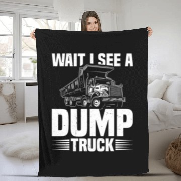 Discover Dump Truck Hat Dump Truck Accessories Dump Truck Driver Fleece Blankets