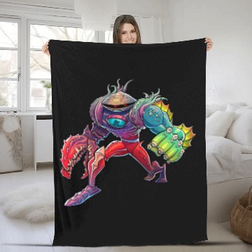 Discover Chowderhead 2Cool Clam Lobster Superhero Art Fleece Blankets