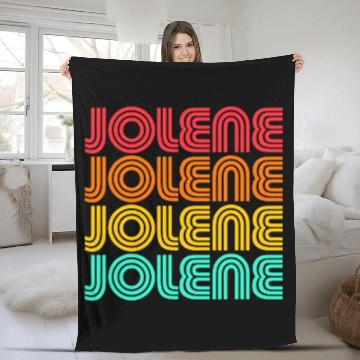 Discover Jolene 2Retro vintages 70s 80s Rainbow Song Sunset Name Baseball Tees Fleece Blankets