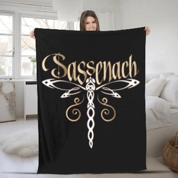 Discover Sassenach Dragonfly 2Beige 2Scottish Gift Baseball Tees Fleece Blankets