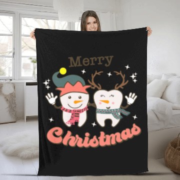 Discover Merry Christmas Dental Squad Christmas dentists Oh Dentistree Baseball Tees Fleece Blankets