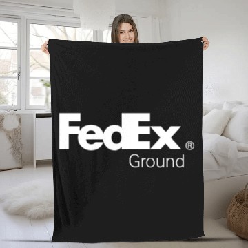 Discover FedEx Ground Quick-Dry Fleece Blankets