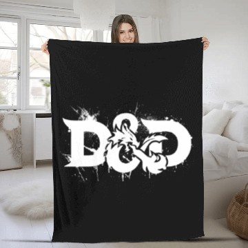 Discover Dungeons And Dragons Fleece Blankets