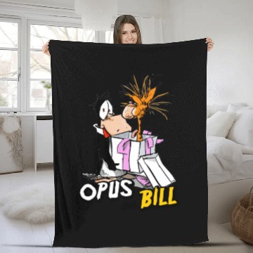 Discover Bill and Opus Fleece Blankets
