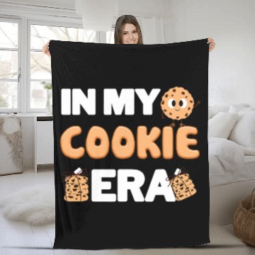 Discover Camping Life In My Cookie Baking Crew Era 2024 Fleece Blankets