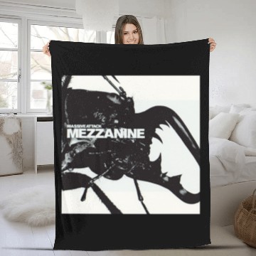 Discover mezzanine - massive attack Premium Fleece Blankets