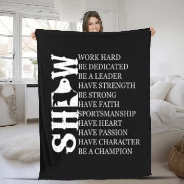 Discover Livestock Show PIg Dedication Ear Tag Animal Silhouette Baseball Tees Fleece Blankets