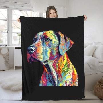Discover Great Dane Dreams K9 Baseball Tees Fleece Blankets