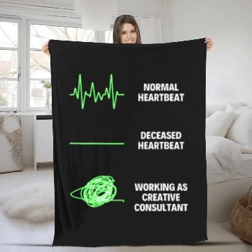 Discover Creative Consultant Worker Creative Consultant Fleece Blankets