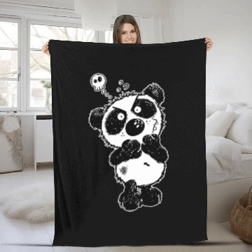 Discover Grumpy Giant Panda I Panda Bear Comic I Panda Fun Cartoon Baseball Tees Fleece Blankets