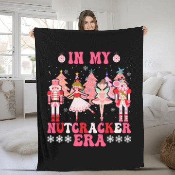 Discover In My Nutcracker Era Christmas Nutcracker Ballet Festive 1 Baseball Tees Fleece Blankets