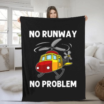 Discover Cool Helicopter Gift For Men Women Chopper Helicopter Pilot 8 Fleece Blankets