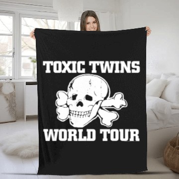 Discover Toxic Twins World Tour Essential Fleece Blankets