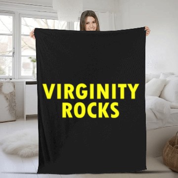 Discover Virginity rocks Fleece Blankets