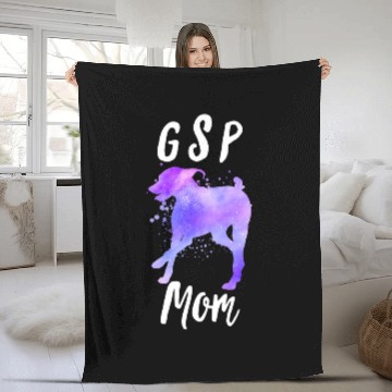 Discover GSP Mom German Shorthaired Pointer hunting Dog Mom Mama Gift 1 Fleece Blankets