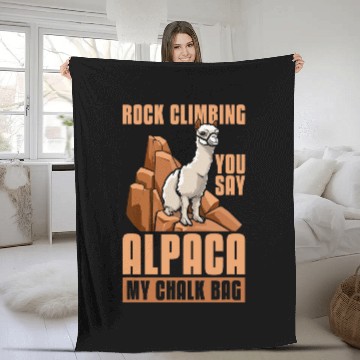 Discover Climber Climb Mountaineer Mountain Rock Climbing Alpaca Baseball Tees Fleece Blankets