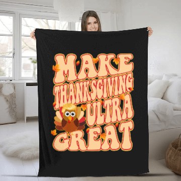 Discover Trump Turkey 2Make Thanksgiving Ultra Great 21 Baseball Tees Fleece Blankets