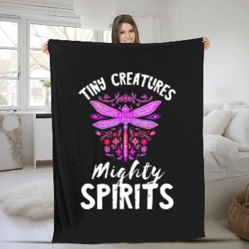 Discover Nature Insect Tiny Creatures Mighty Spirits Dragonfly Baseball Tees Fleece Blankets