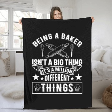 Discover Baking Funny Baker Cookie Baking Lovers Quotes Baseball Tees Fleece Blankets