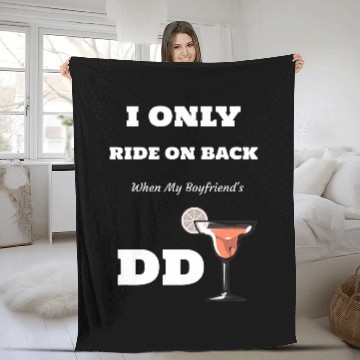 Discover Drunk Motorcycle Chick Baseball Tees Fleece Blankets