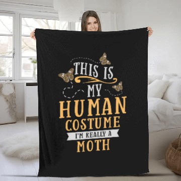 Discover Moth Insect Cute Larvae Eggs Fleece Blankets