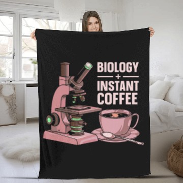 Discover Biologist caffeines Scientist Science Teacher Biology Coffee Baseball Tees Fleece Blankets