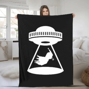 Discover Peacock Abduction Alien Spaceship Space 2Cute Funny Bird Baseball Tees Fleece Blankets