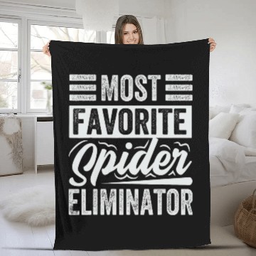 Discover Lacrosse Gift mosts Favorite Spider Eliminator Fleece Blankets