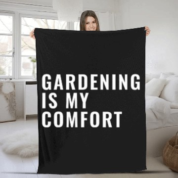 Discover Garden Archivist Meme Quote Fleece Blankets