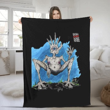 Discover Mr Hands Creepy Creature Art Baseball Tees Fleece Blankets