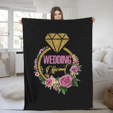 Discover Getting Married Wedding Officiant 24 Fleece Blankets