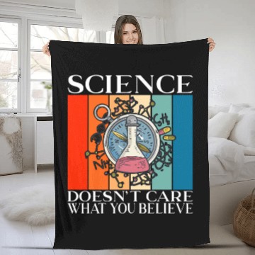 Discover Math Teacher Science Physics Chemistry Mathematician Chemist Fleece Blankets
