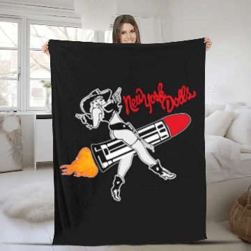 Discover Lips dolls - New York Dolls - Fleece Blankets