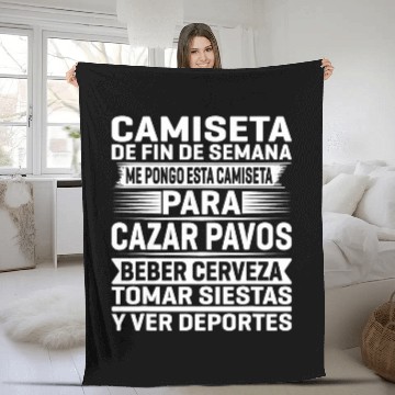 Discover Turkey Hunting Weekend 2 Baseball Tees Fleece Blankets