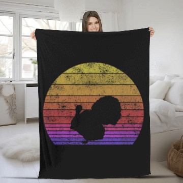 Discover Turkey Hunting Retro Bird Hunter 21 Fleece Blankets