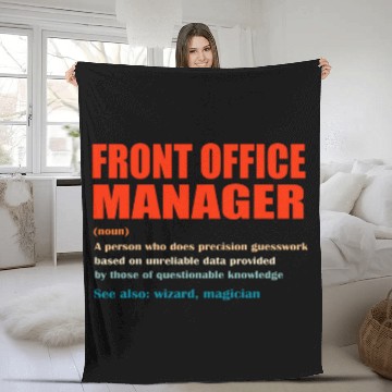 Discover Front Office Manager vintages Definition Wizard Magician Baseball Tees Fleece Blankets